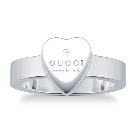 gucci heart ring|heart ring with gucci trademark.